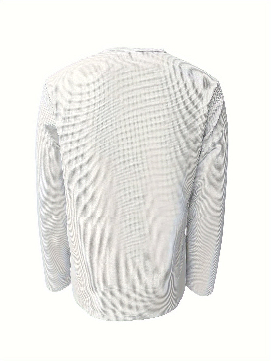 Carson | Texturerad långärmad Henley