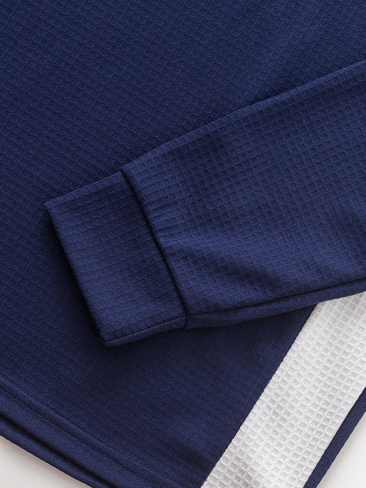 Curtis | Texturerad långärmad Henley