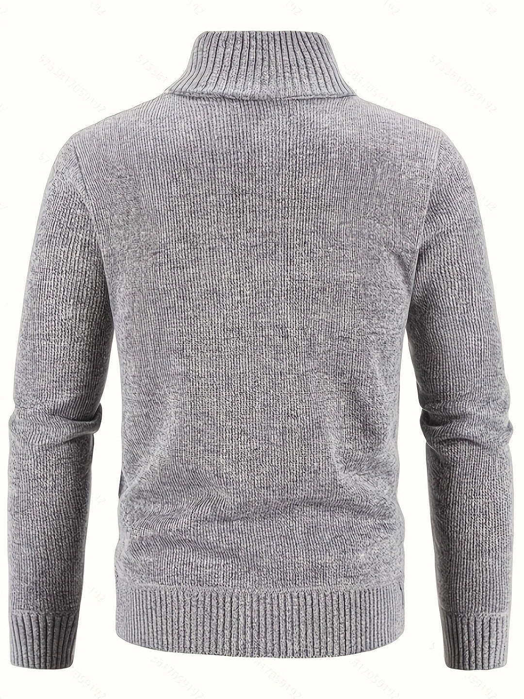 Walter | Texturerad Heldragkedja Cardigan