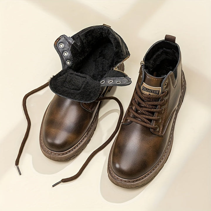 Duncan | Robust Hög-Top Snörkängor