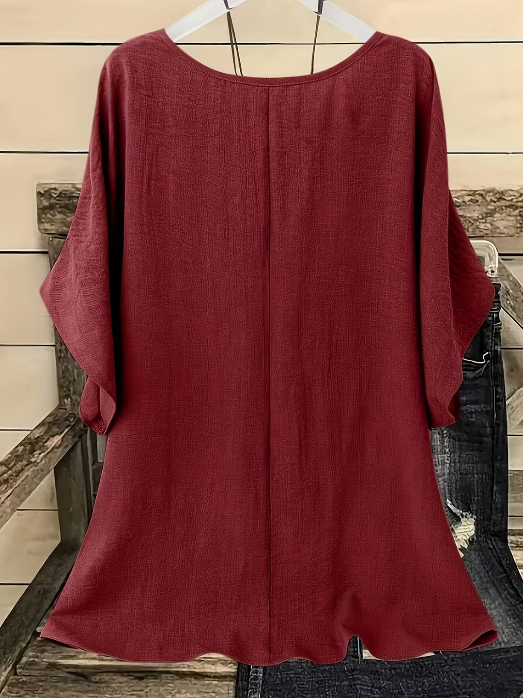 Maeve | Flödande Batwing Blus