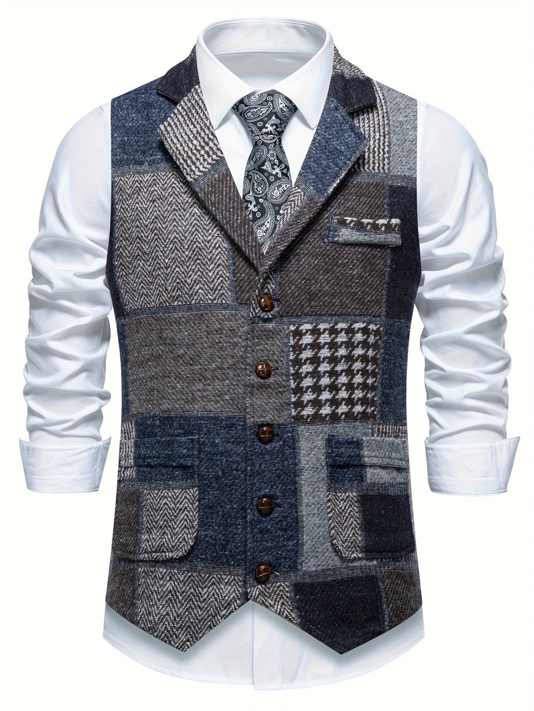 Tobias | Patchwork Skräddarsydd Västar