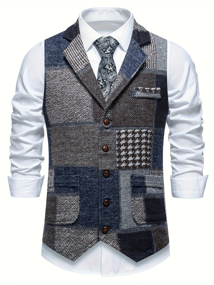 Tobias | Patchwork Skräddarsydd Västar