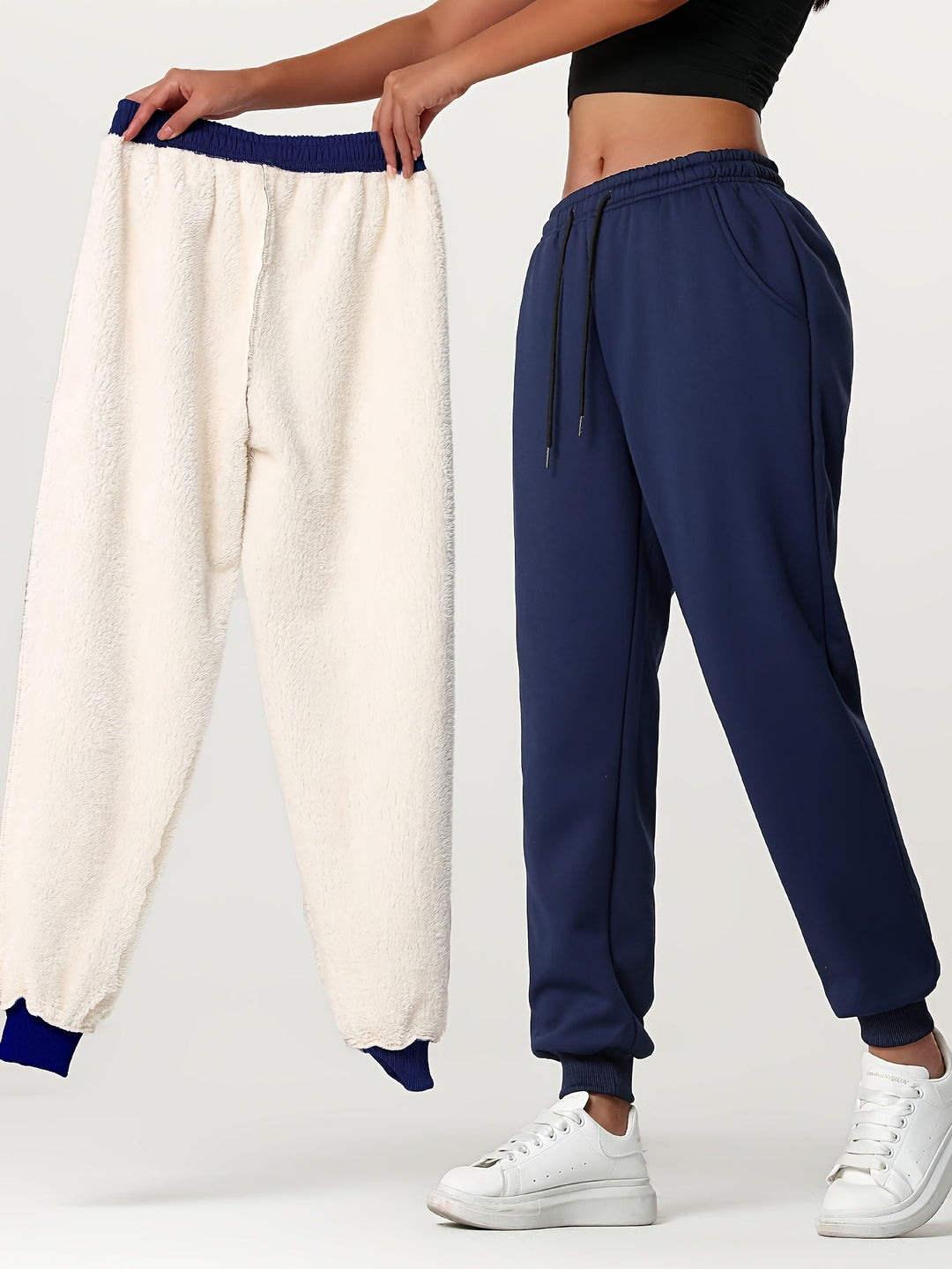 Fiona | Mysiga Cuffade Joggers