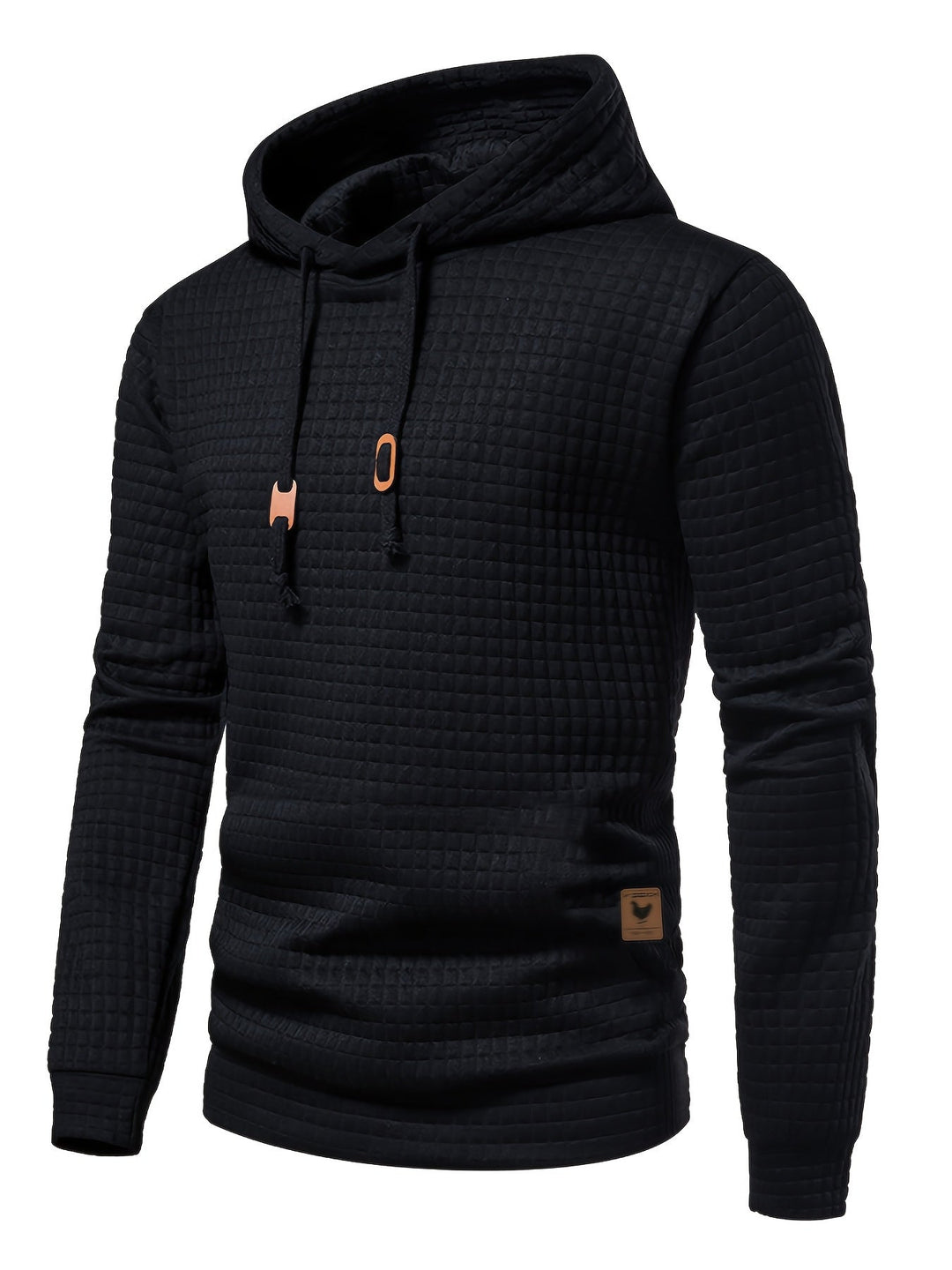 Harrison | Texturerad Pullover Hoodie