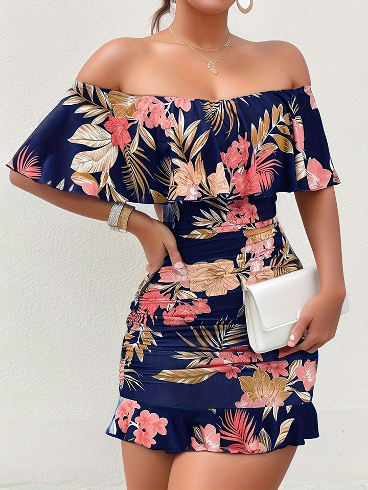 Naomi | Off-Shoulder Volangklänning