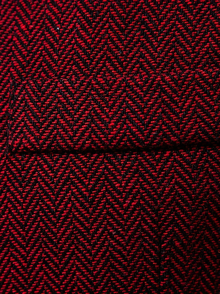 Edmund | Herringbone Enknäppt Väst