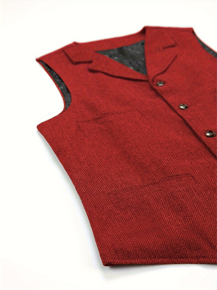 Colton | Heritage Herringbone Västen