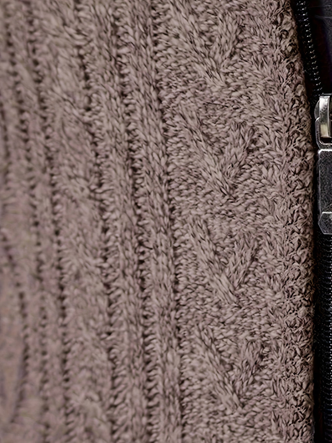Walter | Texturerad Heldragkedja Cardigan