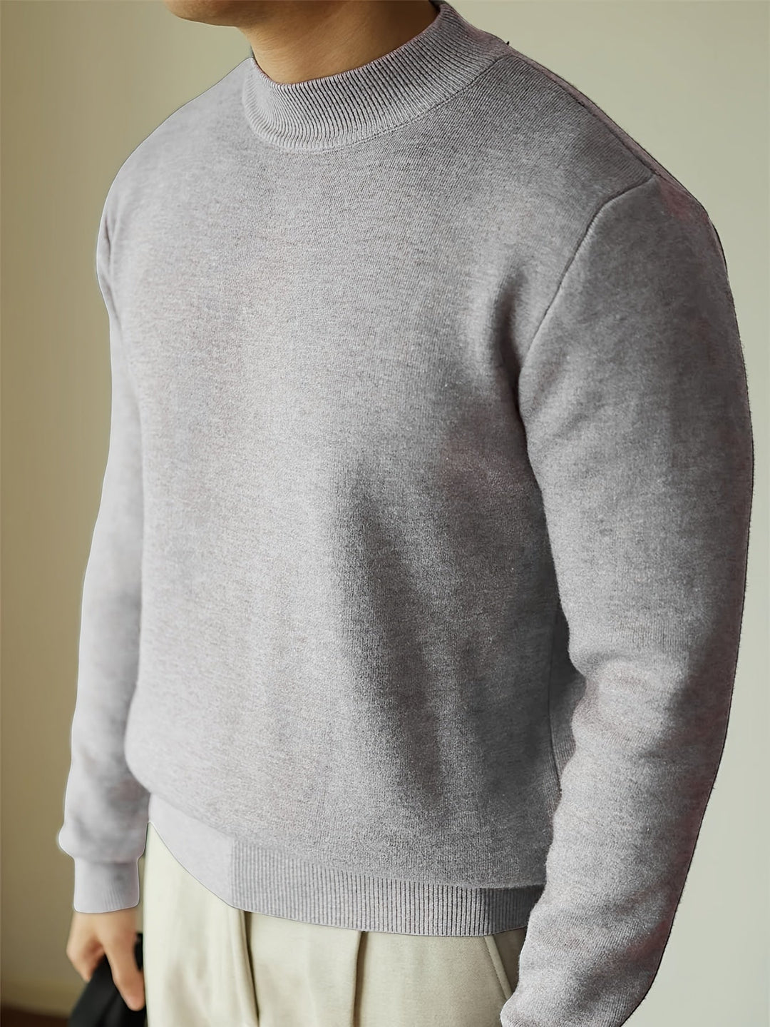 Everett | Raffinerad Höghalssweater