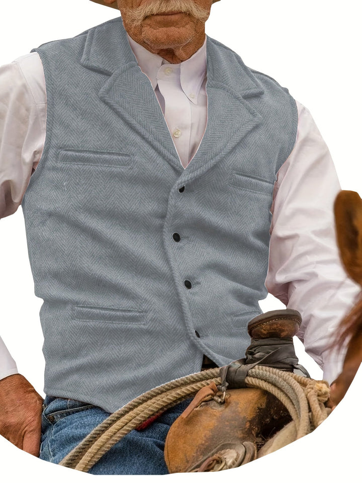 Colton | Heritage Herringbone Västen