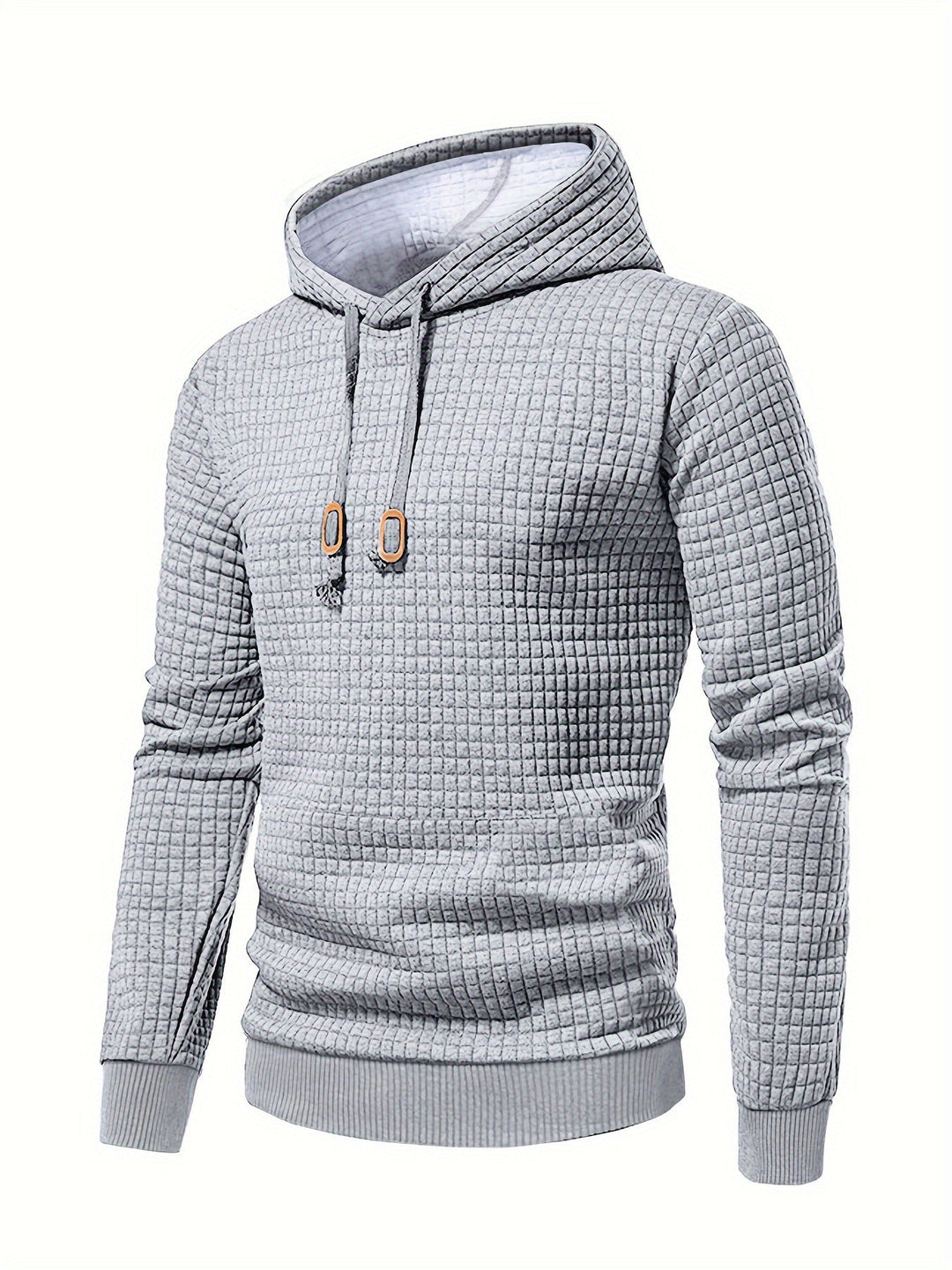 Garrison | Texturerad Huva Pullover Hoodie