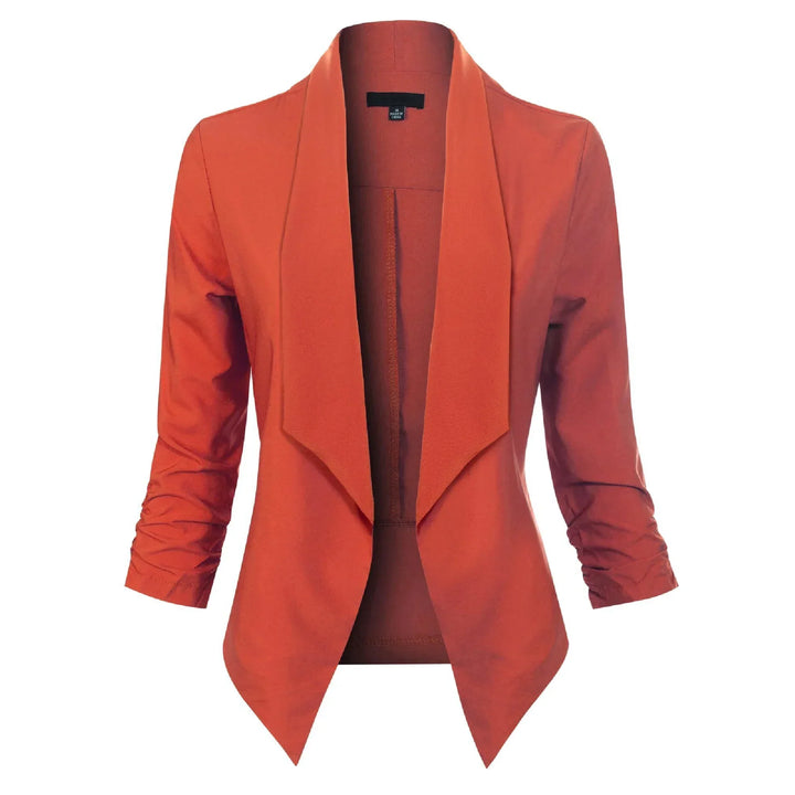 Penelope | Öppen Framskjutande Draperad Blazer