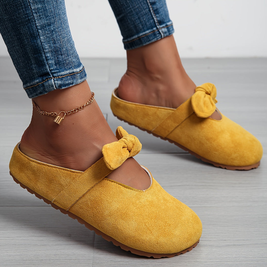 Whitney | Mjuk Båge Slip-On Mules