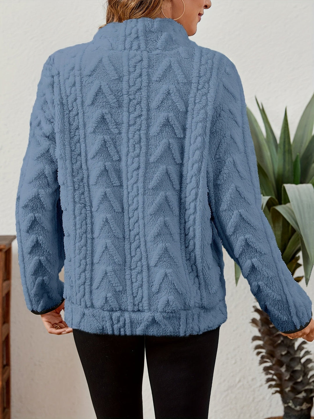 Delilah | Mysig Halv-Zip Tröja