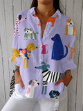 Sandra | Everyday Dog Design Knappblus