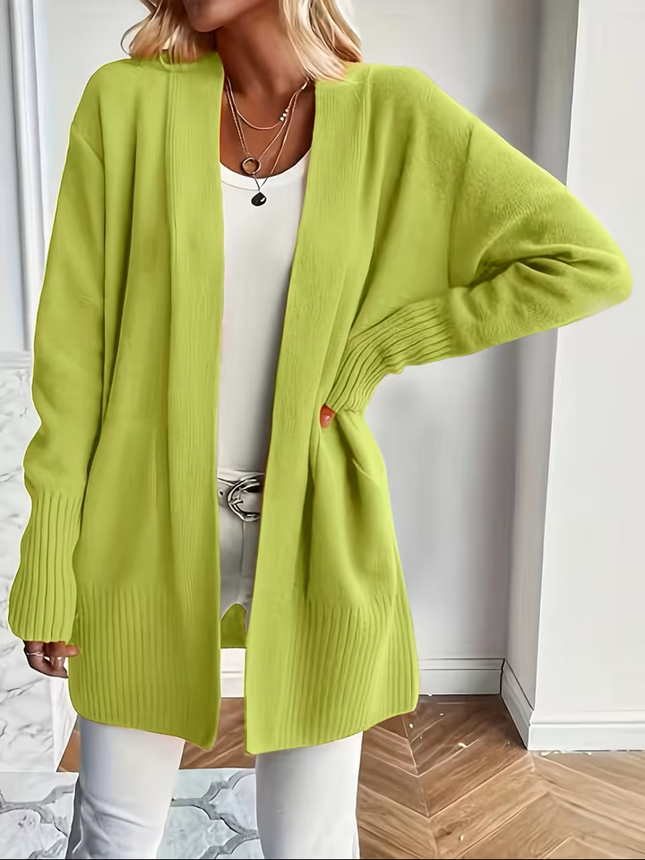 Deanna | Avslappnad Öppen Framsida Cardigan