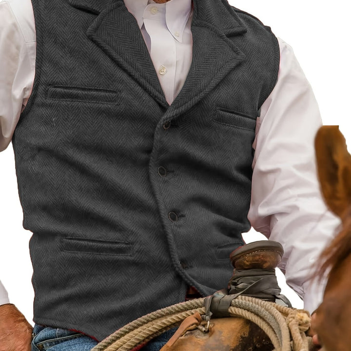 Colton | Heritage Herringbone Västen