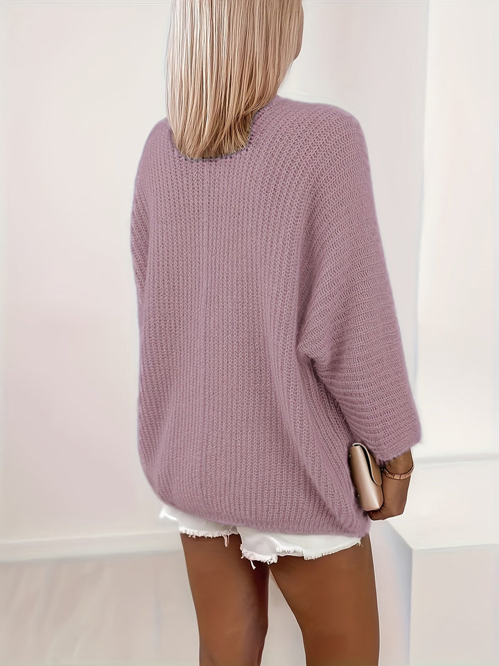 Bridget | Avslappnad Öppen Framsida Cardigan