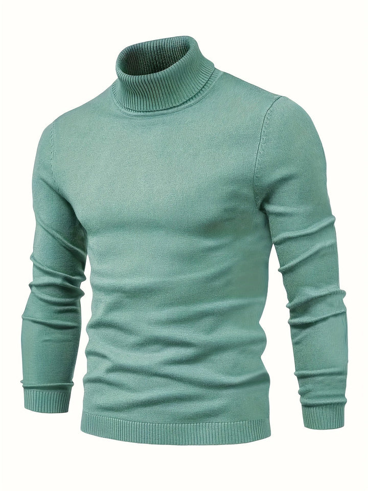 Malcolm | Klassisk Mock-Neck Tröja
