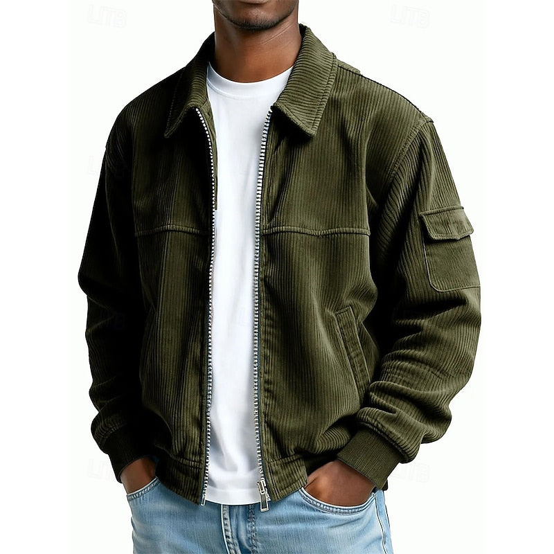 Jasper | Ribbad Texturerad Jacka