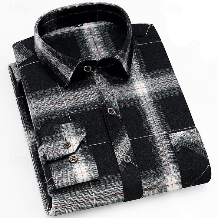 Colin | Klassisk Rutad Overshirt