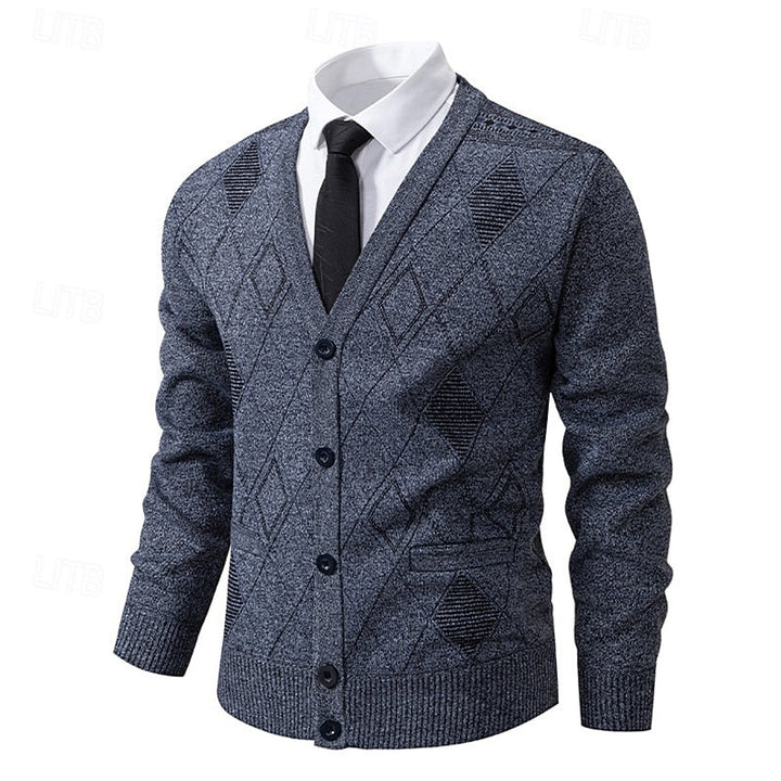 Weston | Raffinerad Argyle Cardigan