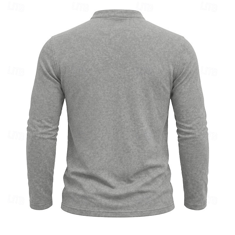 Weston | Klassisk Henley Långärmad Skjorta