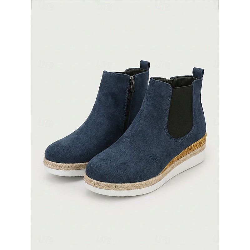 Vera | Mysiga Wedge Ankelskor