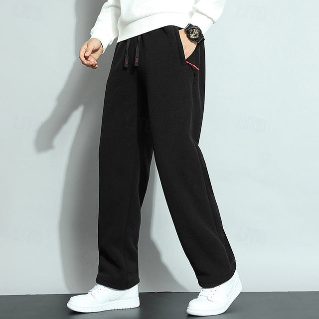 Foster | Avslappnade raka joggers