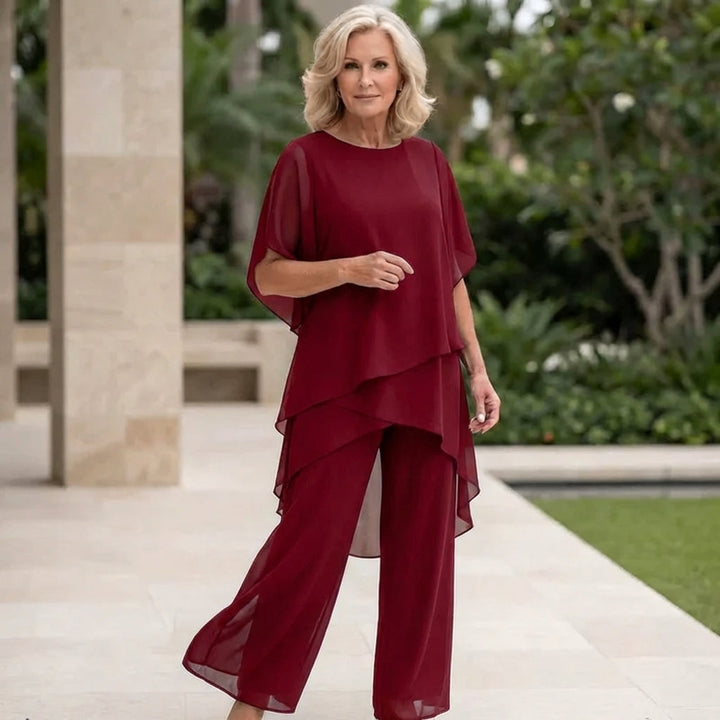 Valeria | Elegant Draperad Palazzo Byxset