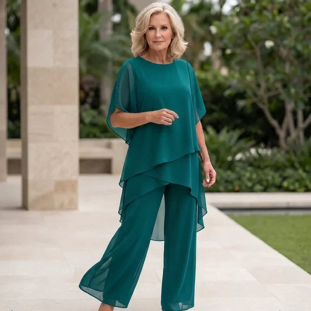 Valeria | Elegant Draperad Palazzo Byxset