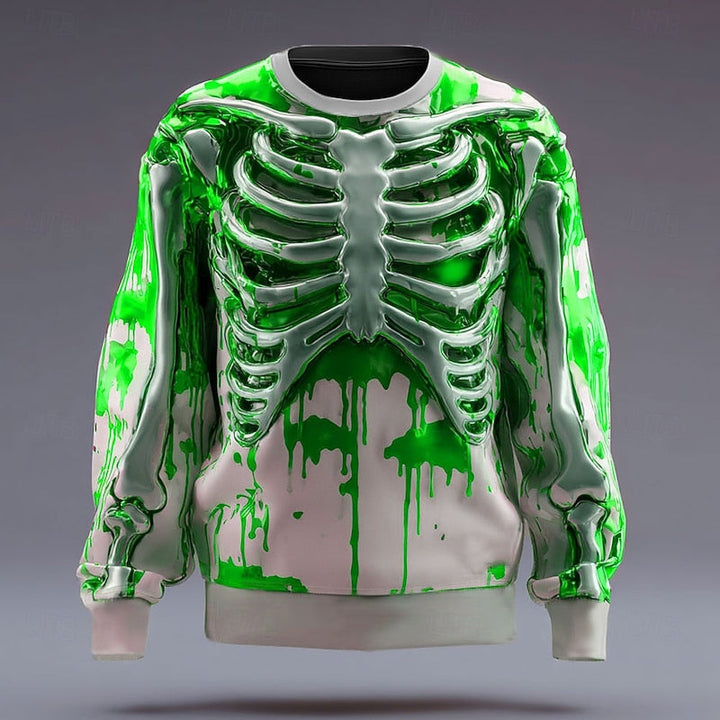 Rory | Halloween Skelett Crew Neck Sweatshirt