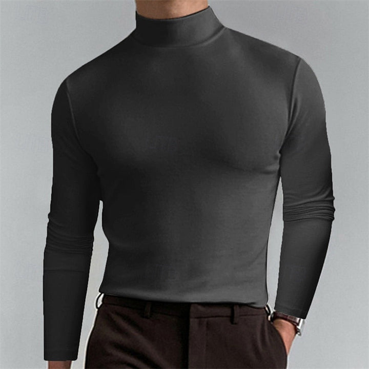 Garrett | Raffinerad Mock-Neck Turtleneck