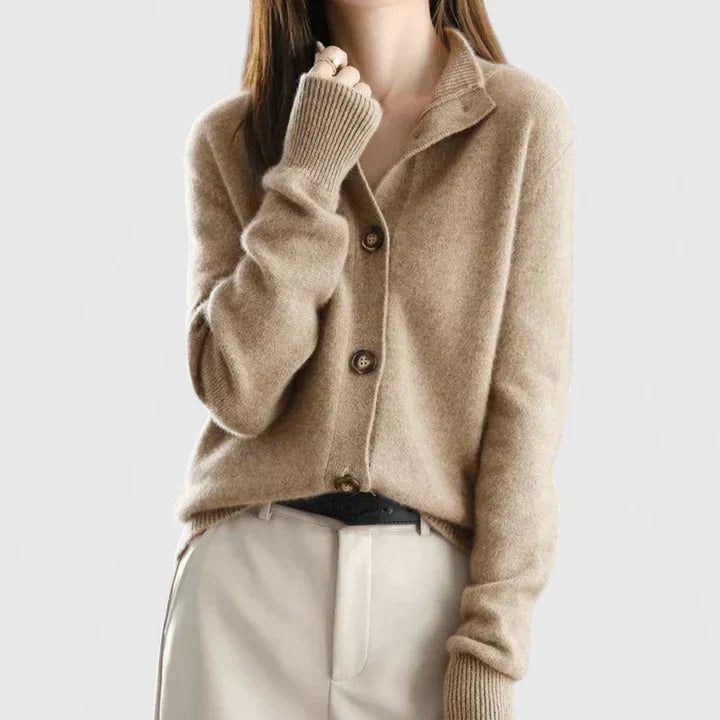 Adele | Finstilt Krage Cardigan