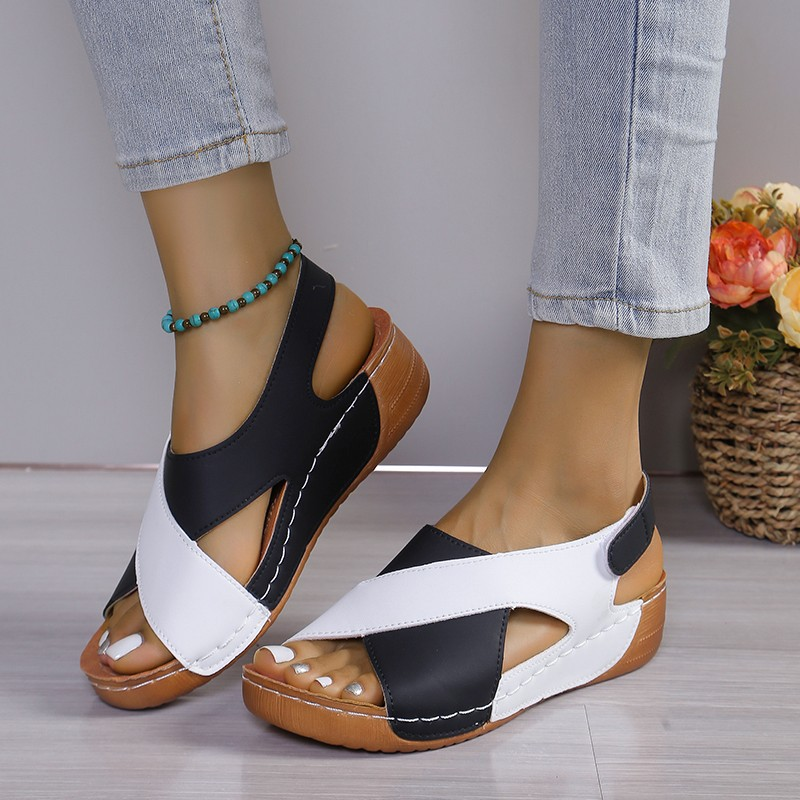 Emily | Bekväm Öppen Tå Kil Sandal