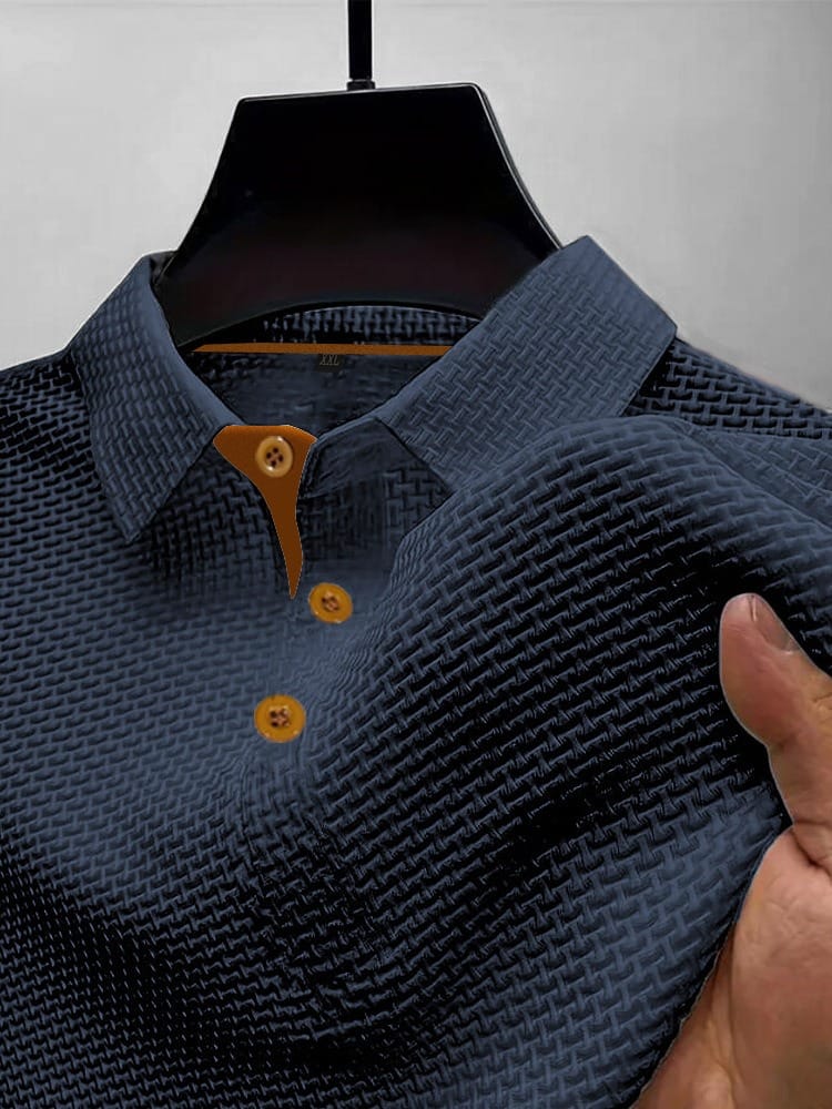 Harrison | Raffinerad Texturerad Polotröja