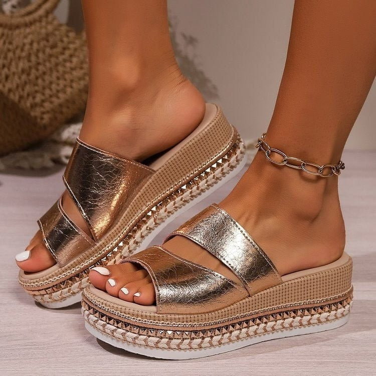 Odette | Stilig Bekväm Sandal med Öppen Tå
