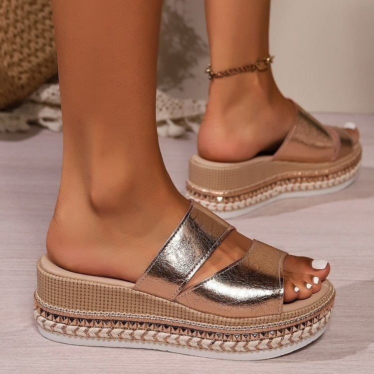 Odette | Stilig Bekväm Sandal med Öppen Tå
