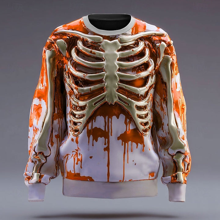 Rory | Halloween Skelett Crew Neck Sweatshirt