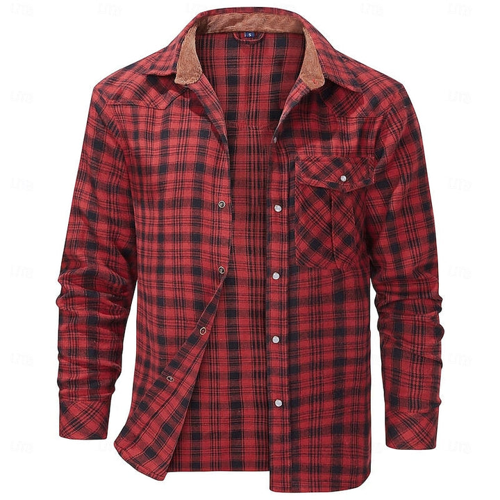 Rory | Robust Rutigt Overshirt