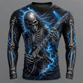 Ronan | Skelettgitarr Halloween Långärmad T-shirt