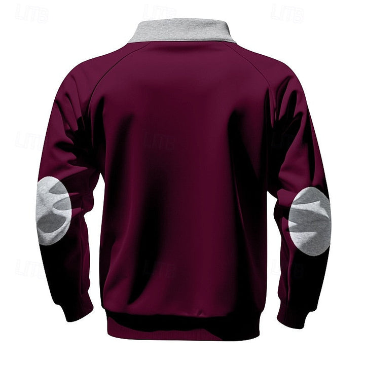 Keith | Quarter-Zip Färgblock Pullover