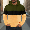 Hollis | Färgblock Texturerad Hoodie