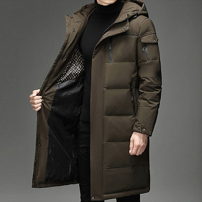 Rupert | Hooded Long Winter Coat