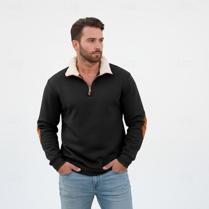 Sawyer | Stående Krage Halvdraget Pullover