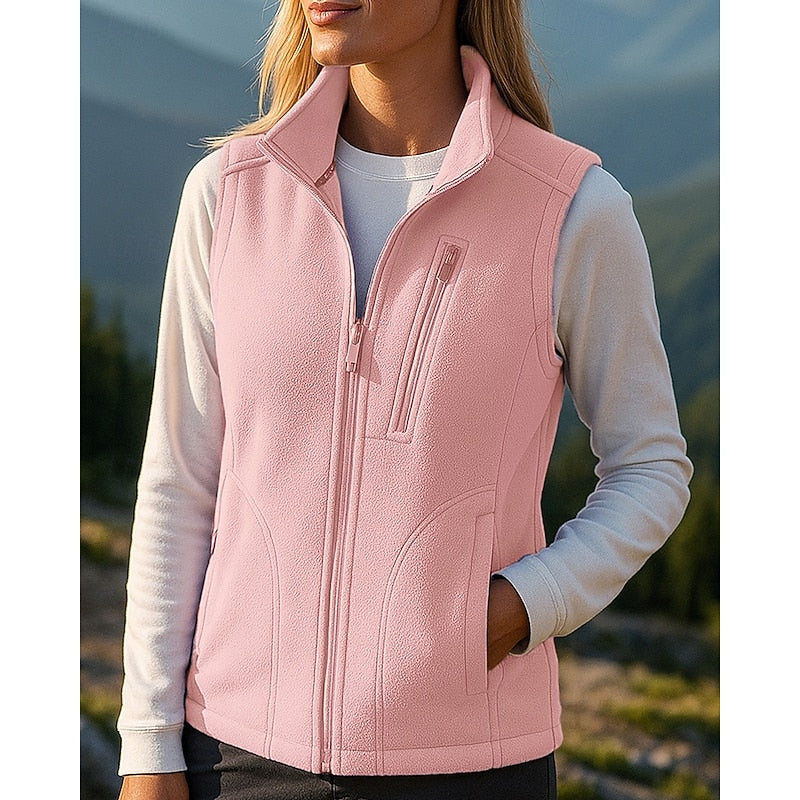 Gillian | Mysig Zip-Up Väst
