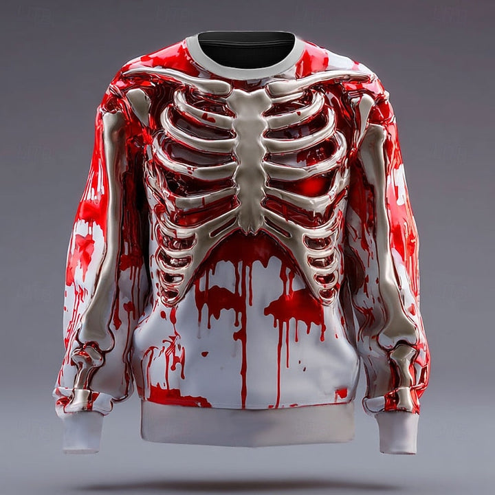 Rory | Halloween Skelett Crew Neck Sweatshirt