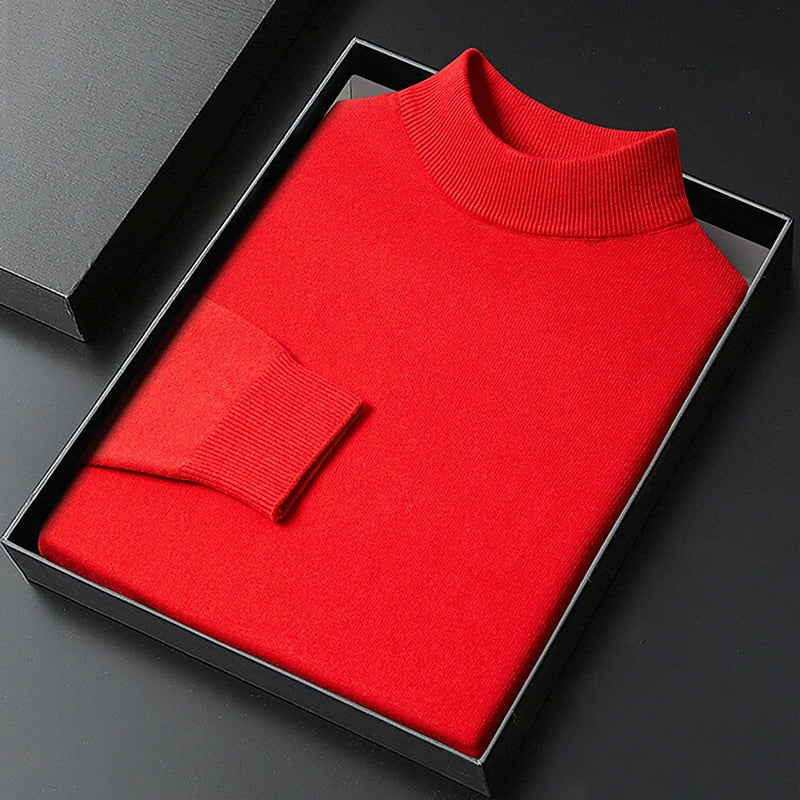 Winston | Raffinerad Mock Neck Tröja