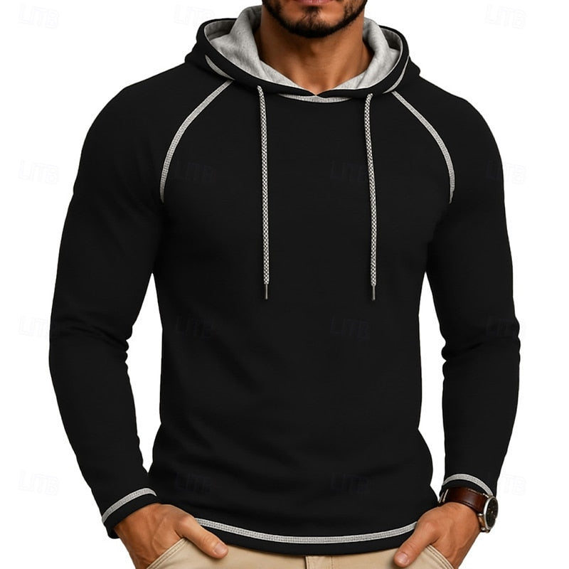Wyatt | Klassisk Hoodie med Dragsko
